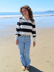 Frances Top - Ocean Blue