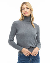 Worsted Cashmere Turtleneck