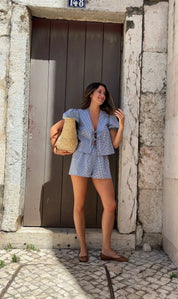 Vicky Shorts: Blue