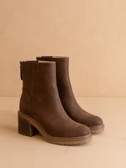 Coffee Lug Chelsea Bootie -Coffee