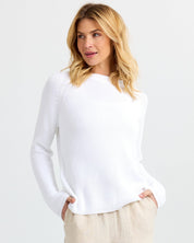 Cotton Fisherman Crew - Summer White