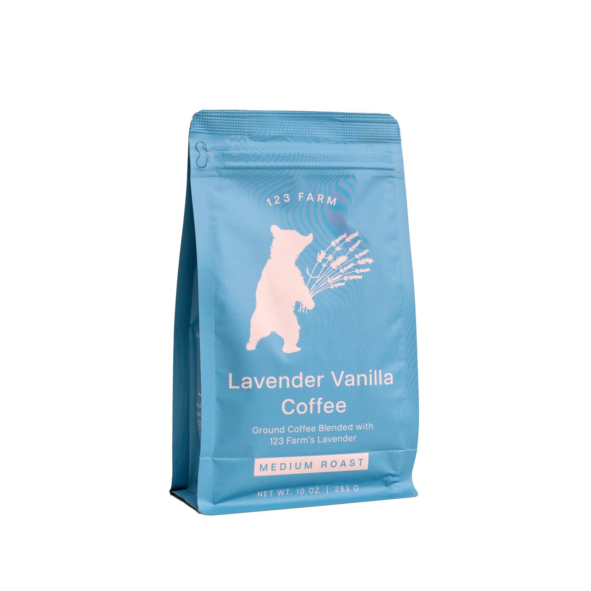 Lavender Vanilla Coffee – Organic Medium Roast, 10 oz Pouch