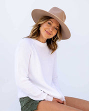 Cotton Fisherman Crew - Summer White