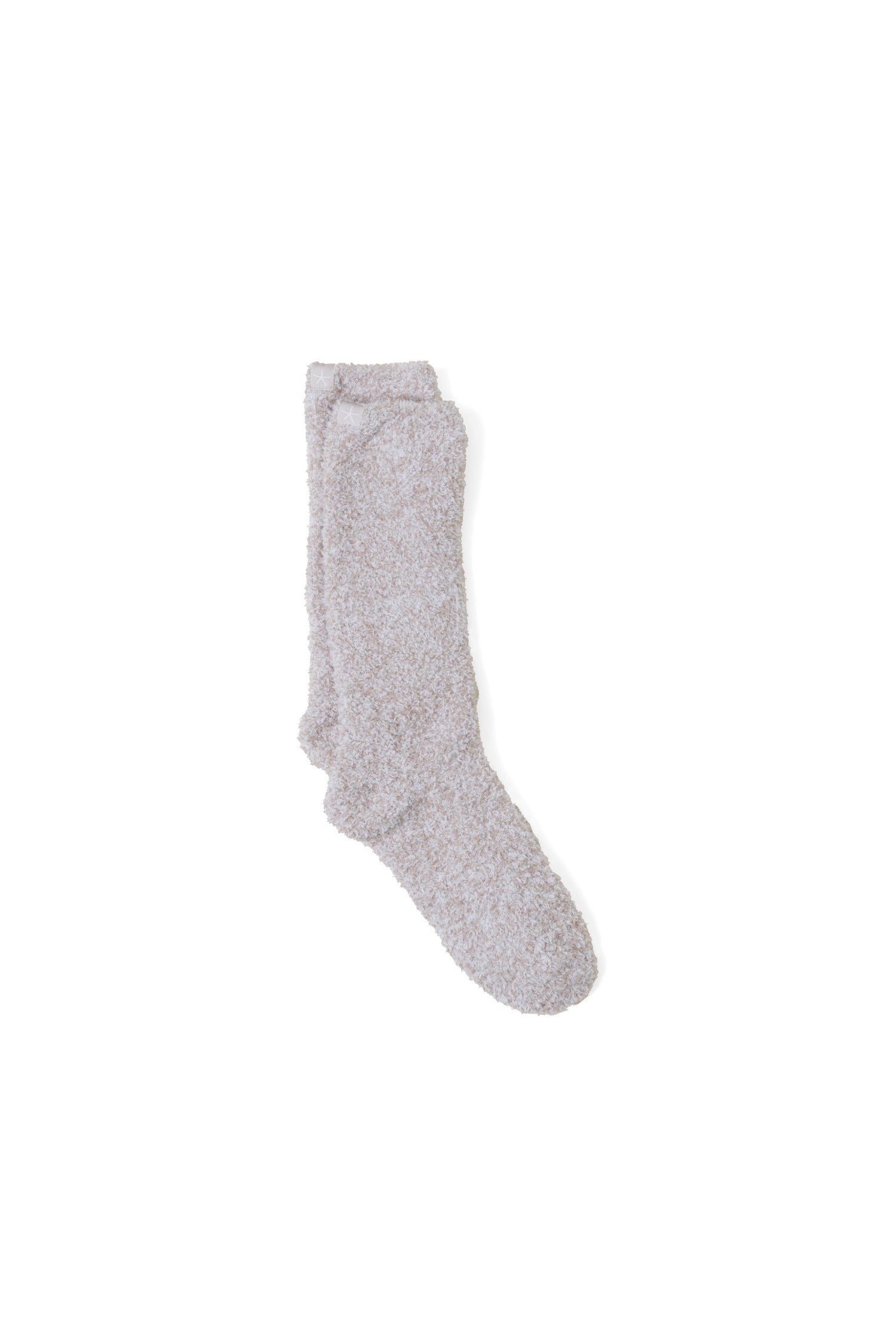 Cozychic Heathered Socks - Stone/White