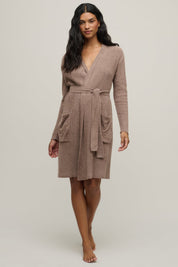 CCL Ribbed Robe - Sable