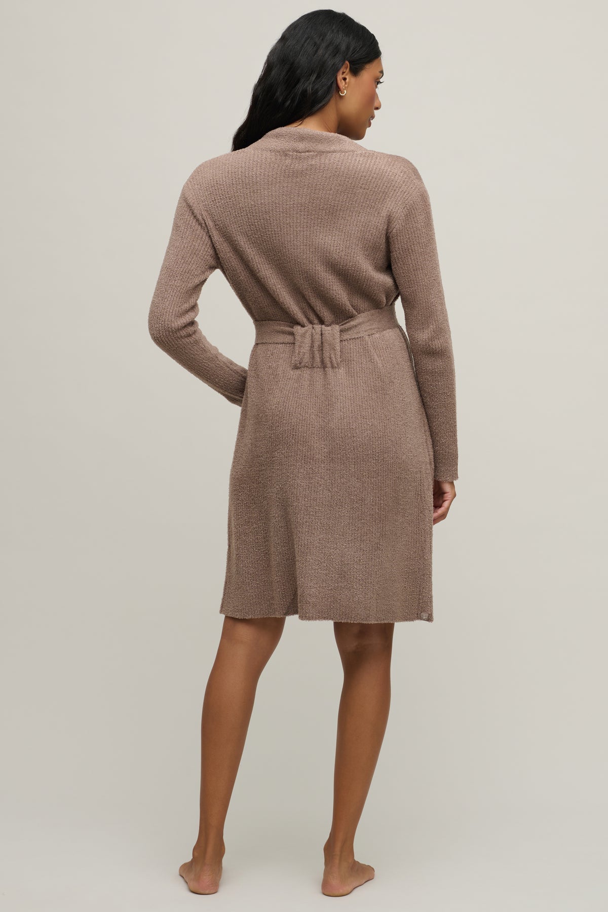 CCL Ribbed Robe - Sable