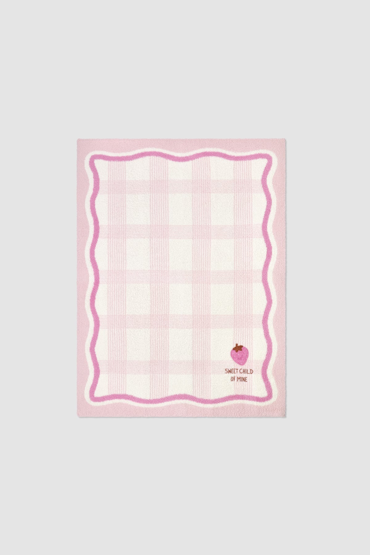 CozyChic Strawberry Stroller Blanket