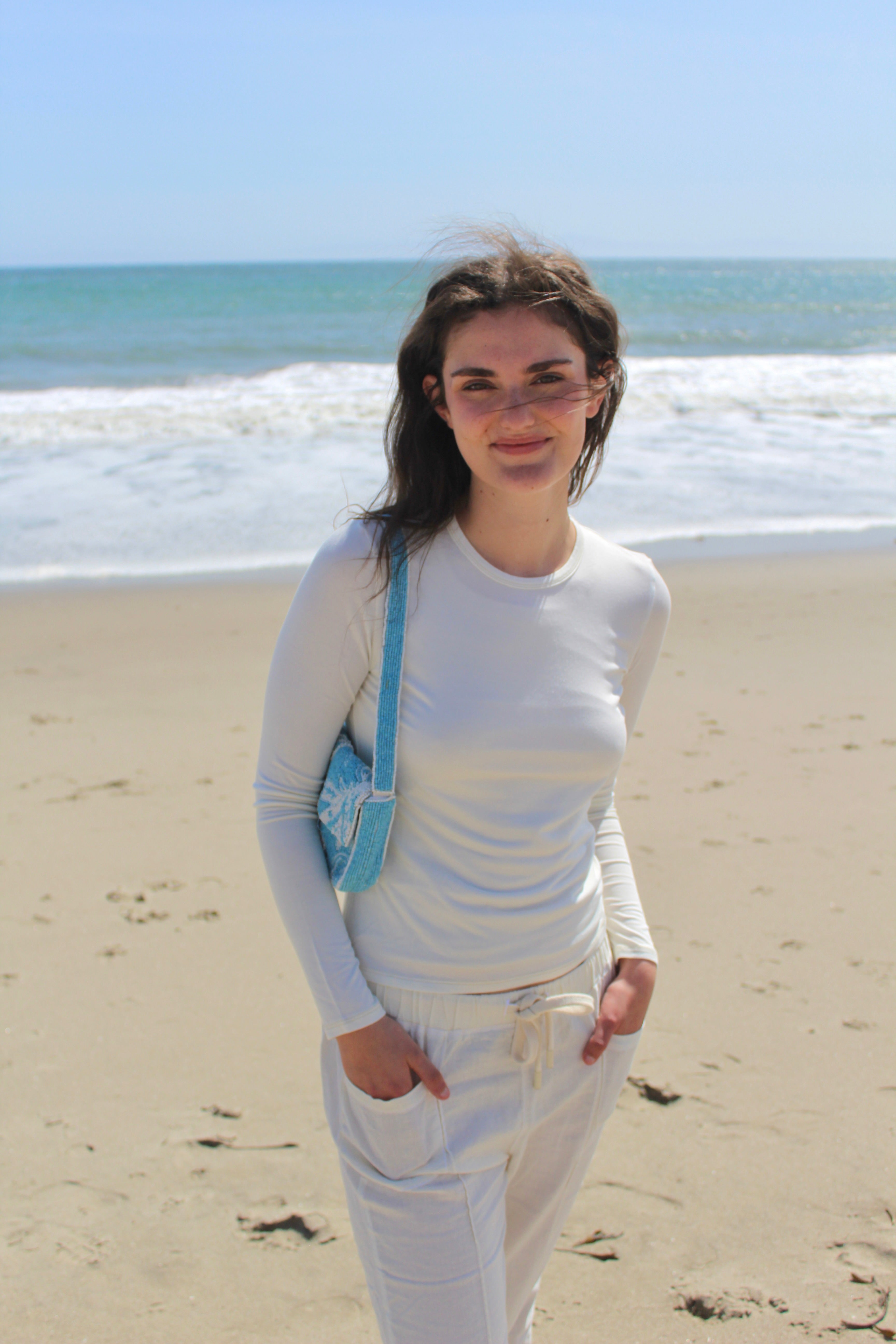 Softest Long Sleeve Tee - Coconut