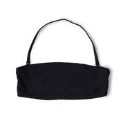 Bandeau Bathing Suit Top - Black Sea