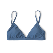 Triangle Bathing Suit Top - Blue Bay