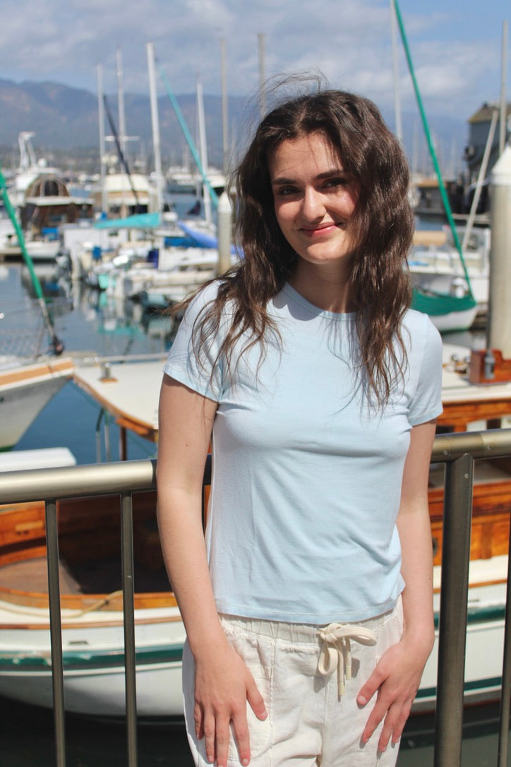 Softest Tee - Sky Blue