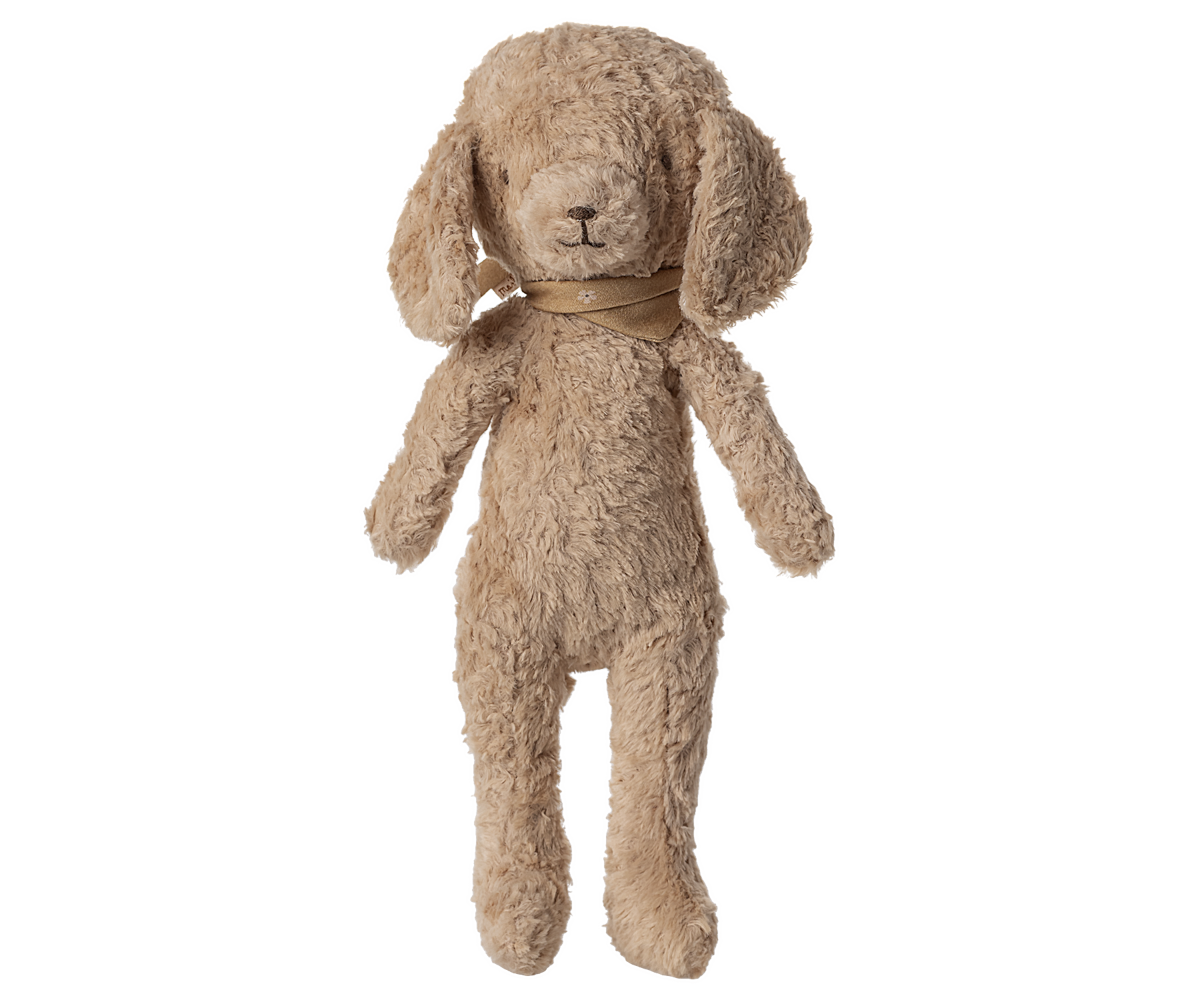 Maileg Poodle Dog Vintage Plush Dusty Powder