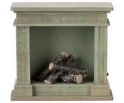 Maileg Fireplace Miniature Dusty Green