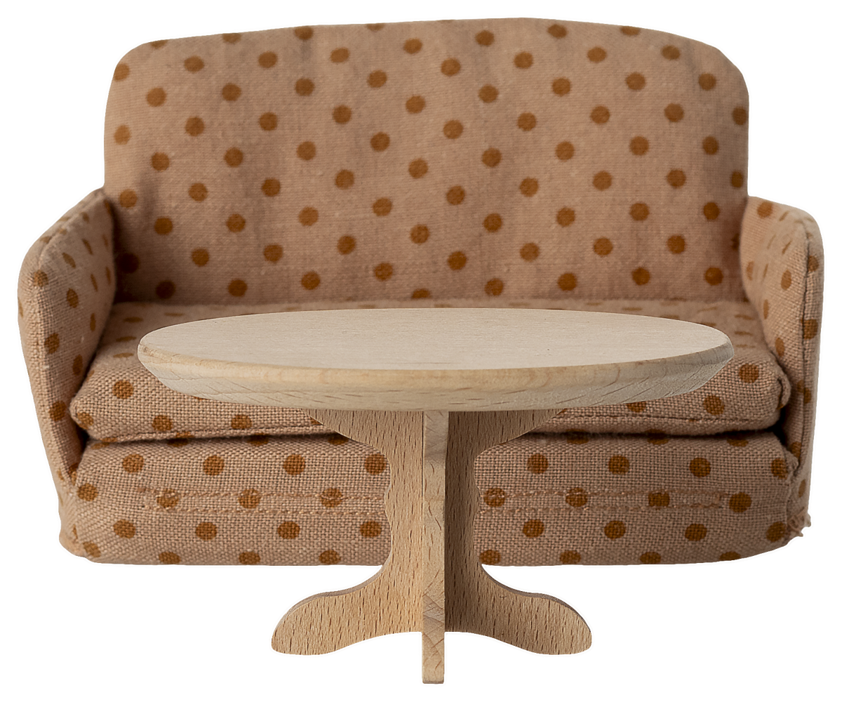 Maileg Oval coffee table Mouse Nature - view 4