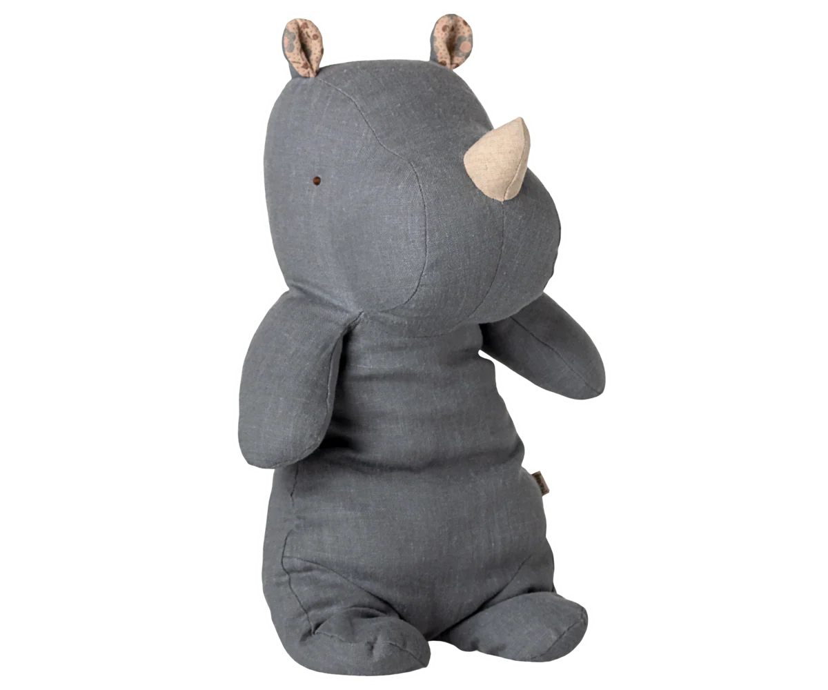 Safari Friends Rhino - Medium - Dusty Blue