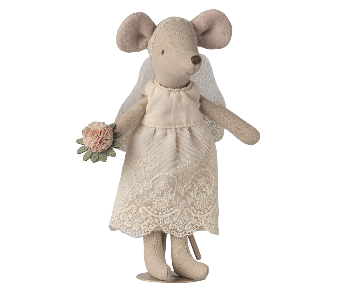 Maileg Wedding mice couple in box Mum and Dad - view 5