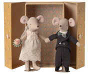 Maileg Wedding mice couple in box Mum and Dad