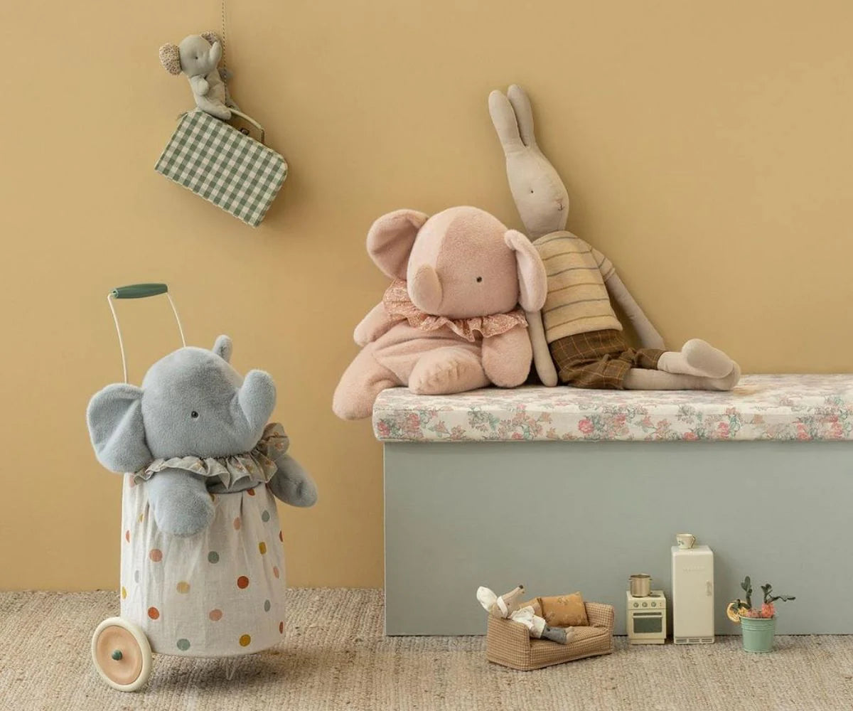 Safari Friends Elephant - Mini - Iron Grey