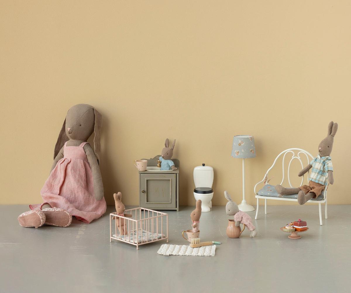 Maileg Vintage Bench Mini Off White - view 3