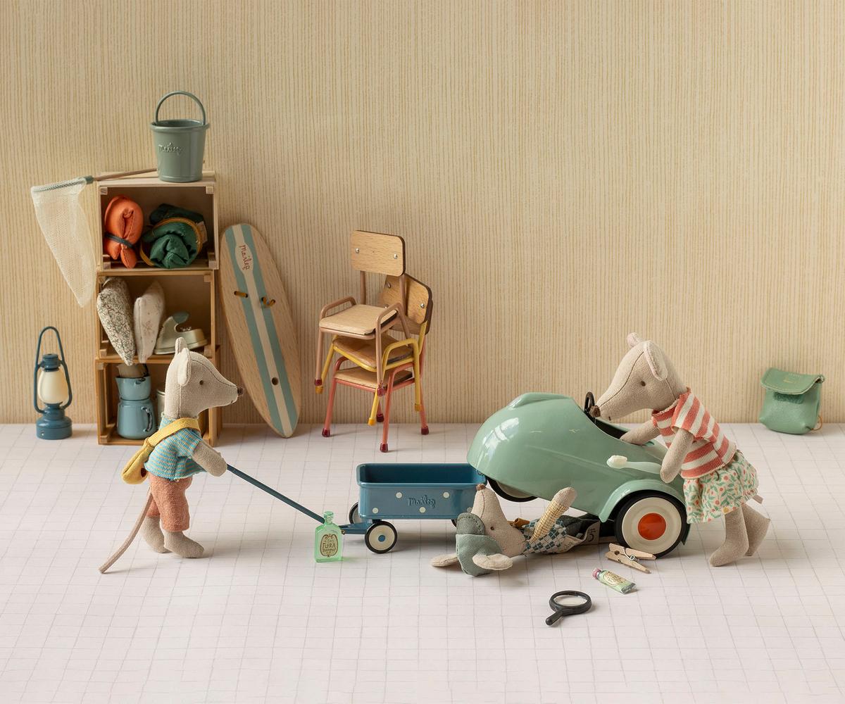 Maileg Little brother mouse with bag - view 4