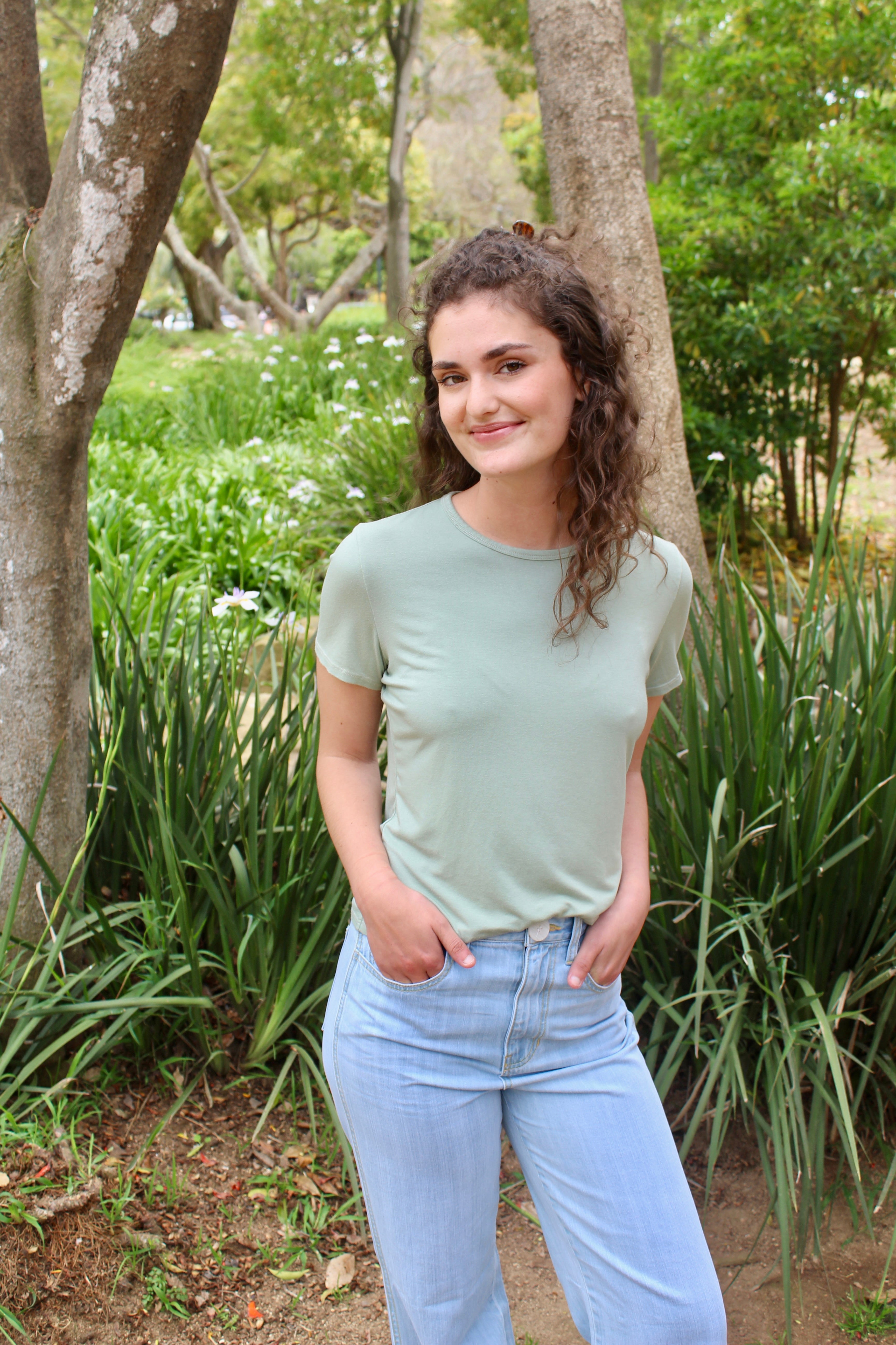 Softest Tee - Agave Green