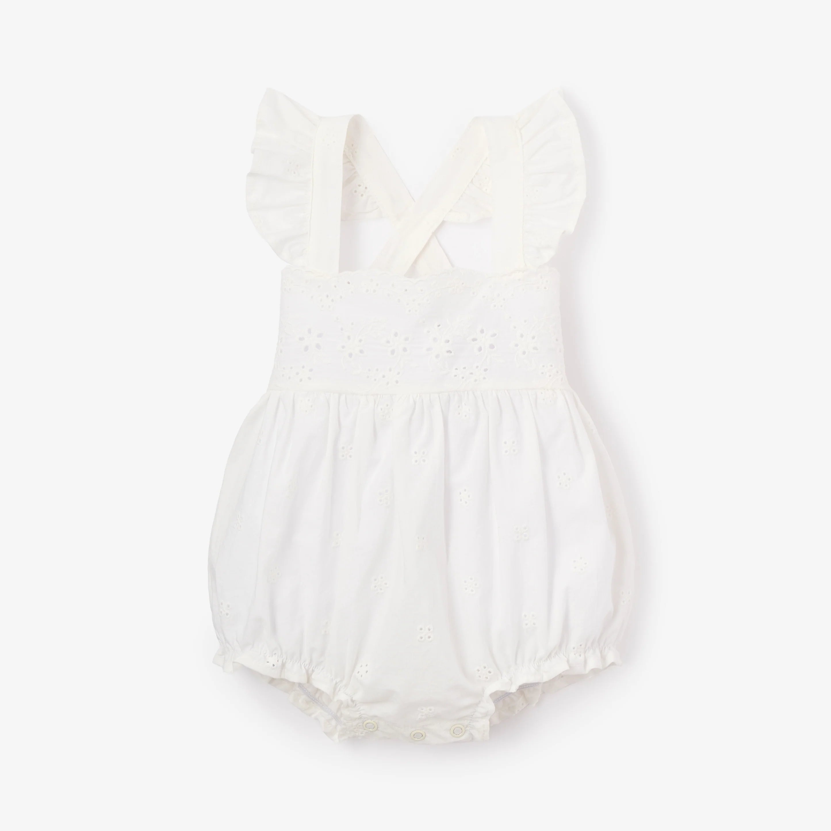 Eyelet Bubble - White