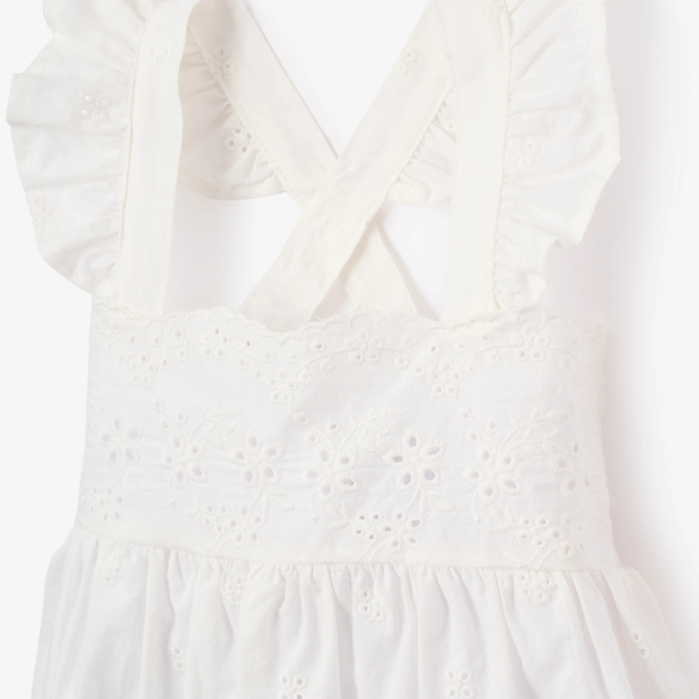 Eyelet Bubble - White