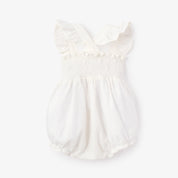 Eyelet Bubble - White