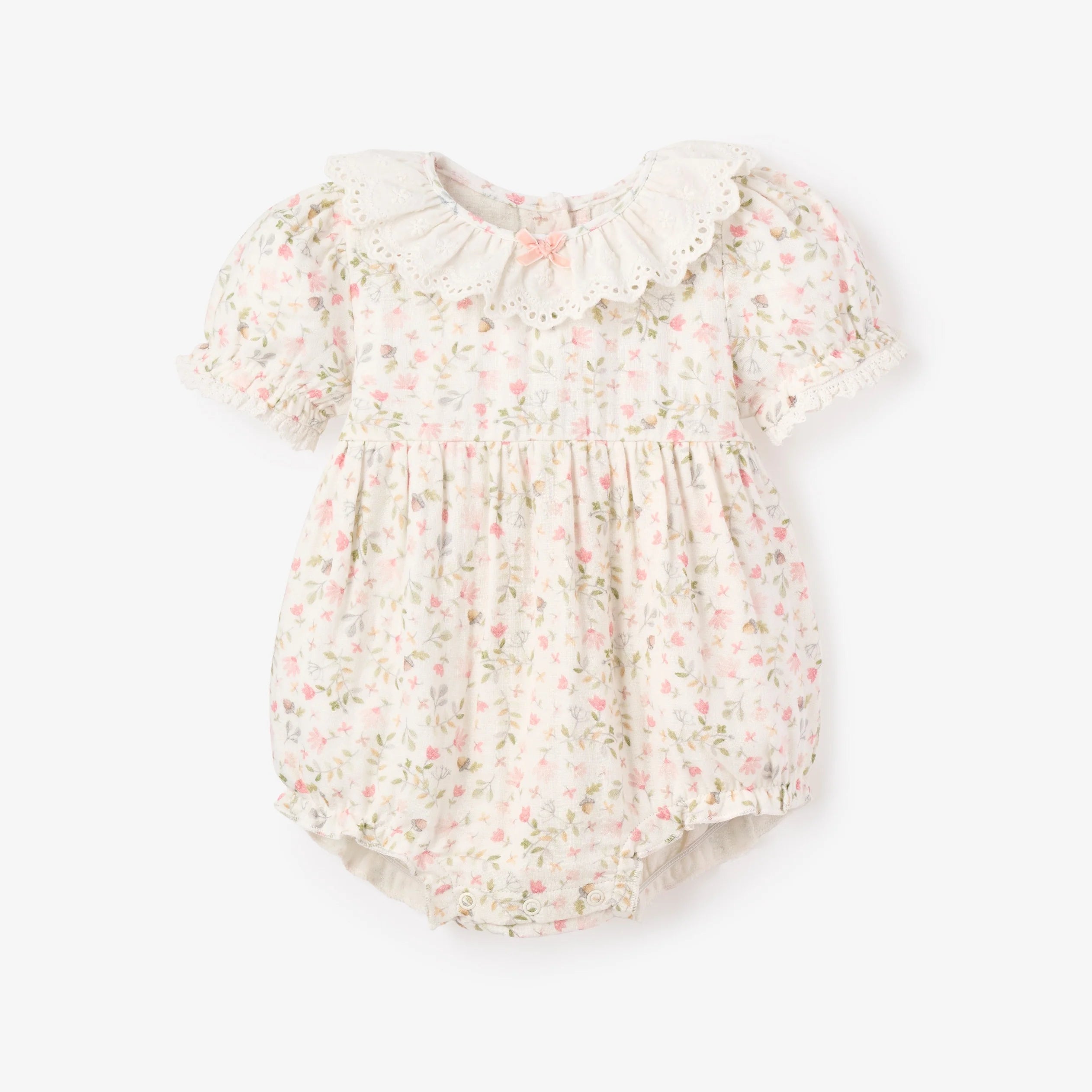 Fairytale Floral Organic Muslin Bubble