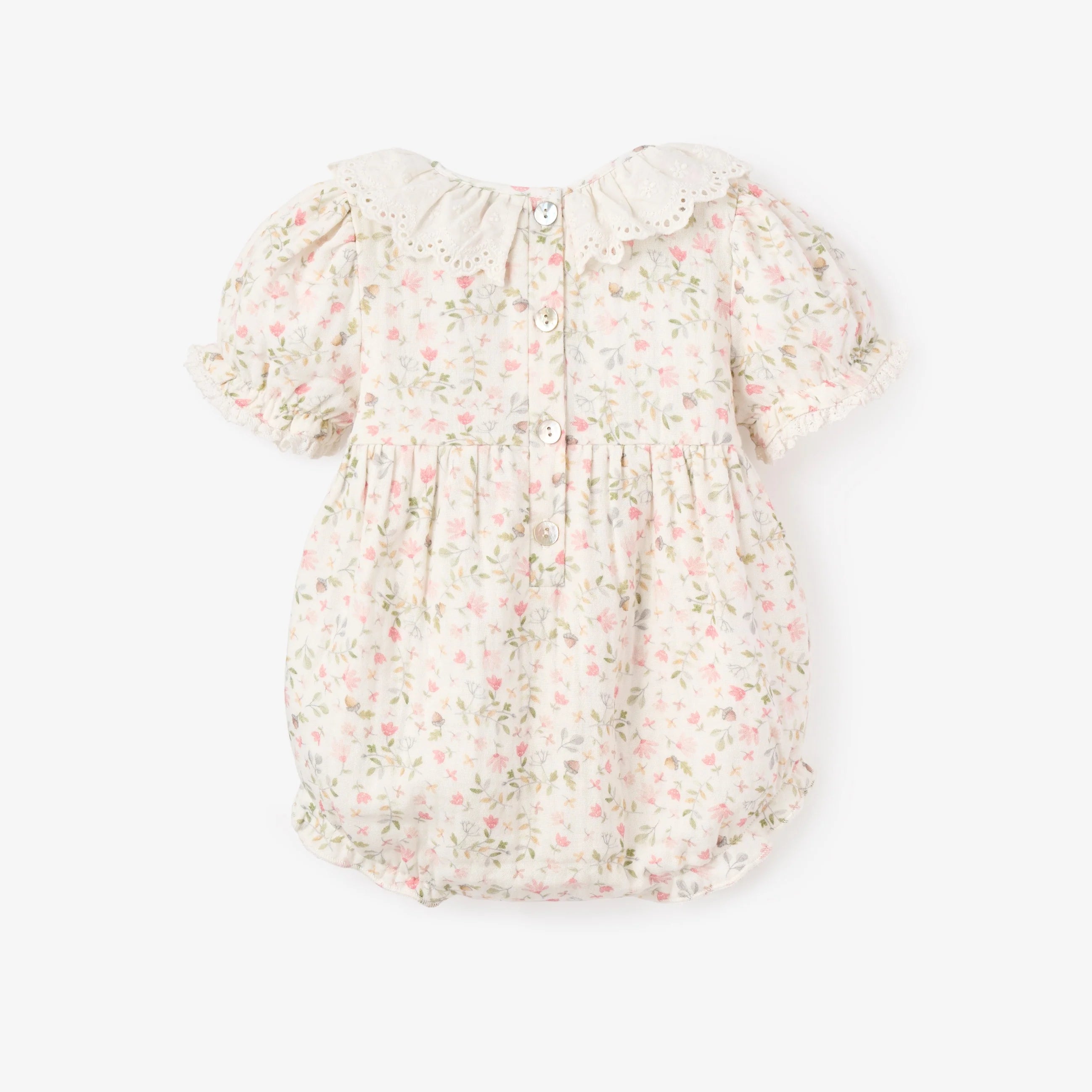 Fairytale Floral Organic Muslin Bubble