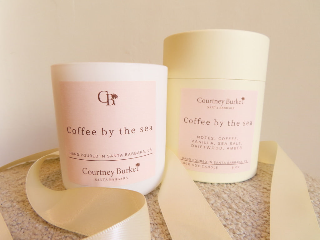 Coffee by the Sea Candle