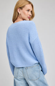 Spencer Knit Sweater - Sky