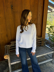 Luxe Cotton Sweater - Coconut