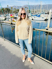 Softest Cashmere Pullover - Sand