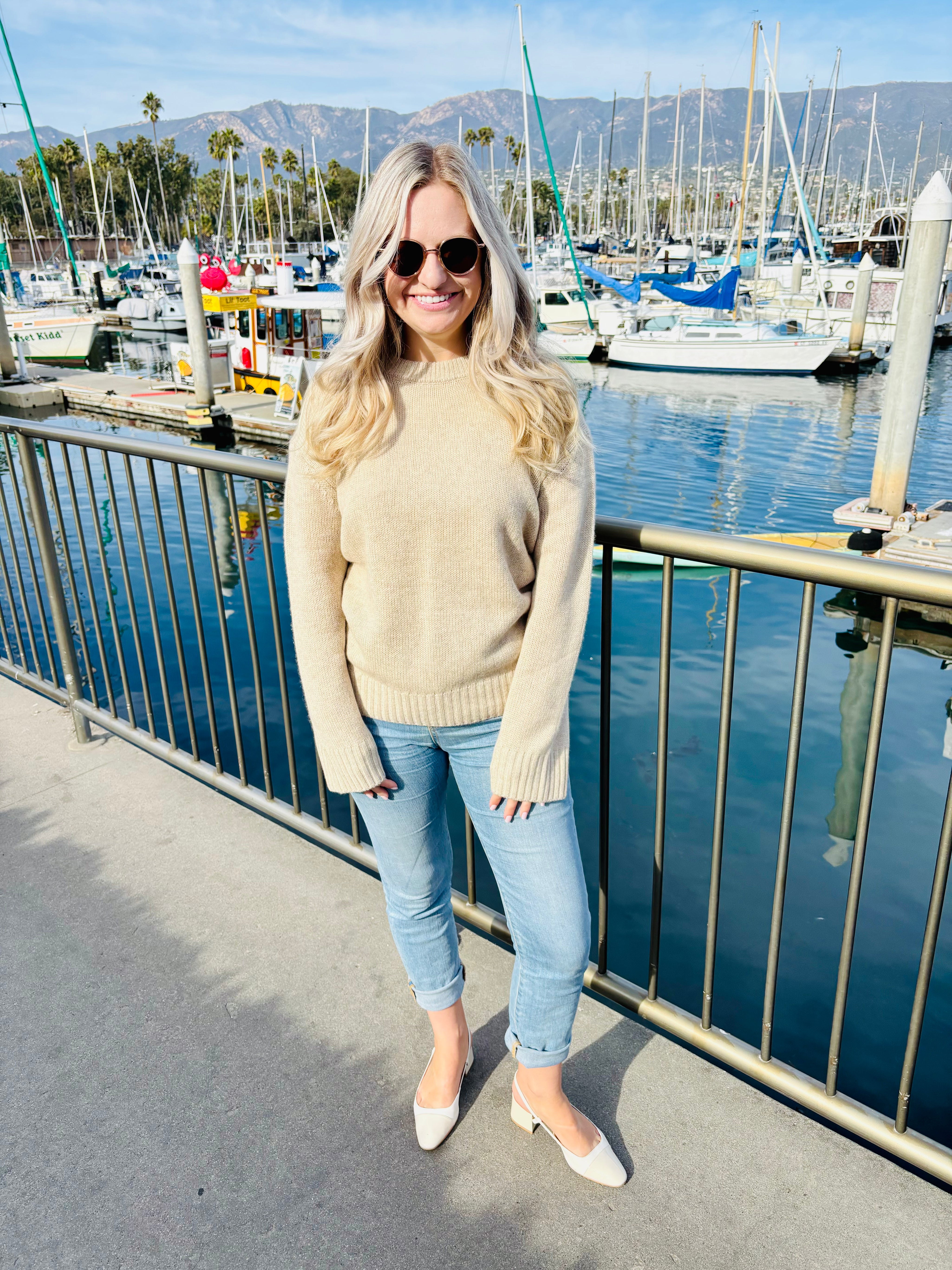 Softest Cashmere Pullover - Sand