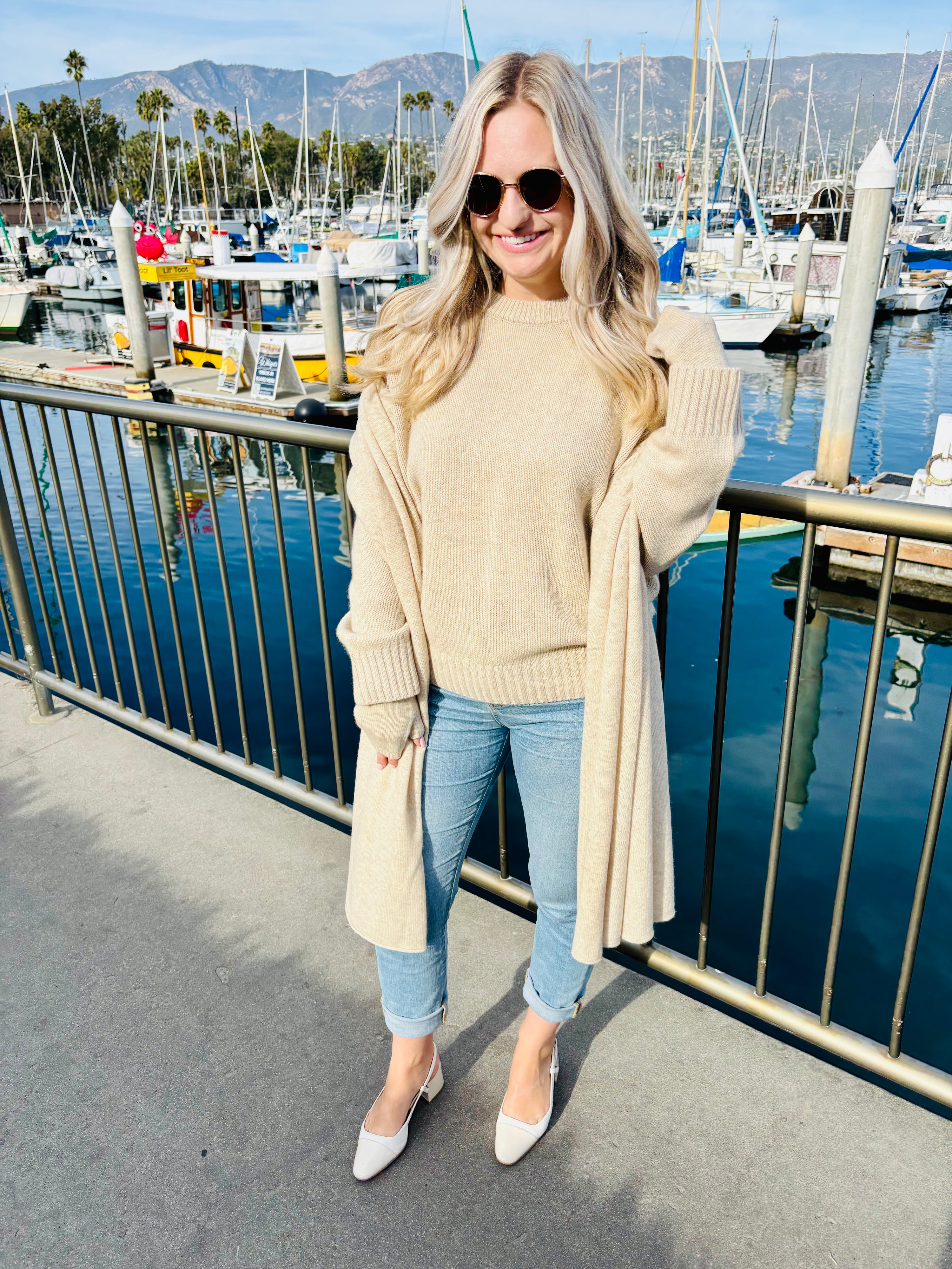 Softest Cashmere Pullover - Sand