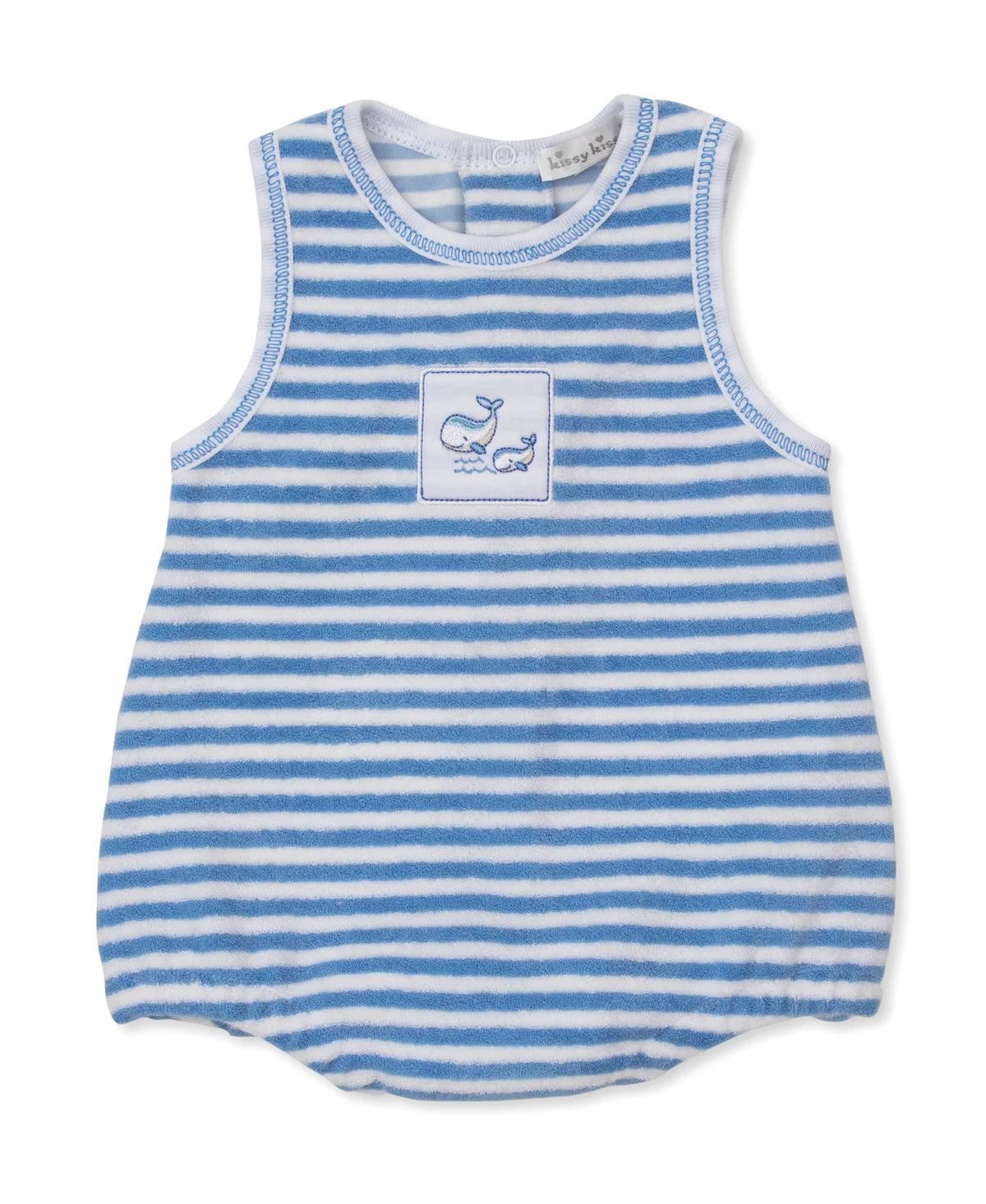 Whale Pods Terry Bubble - Light Blue