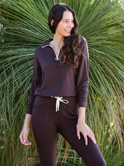 Soft Fleece Jogger Pant - Coffee