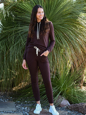 Soft Fleece Jogger Pant - Coffee