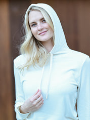 Soft Fleece Hoodie - Coconut