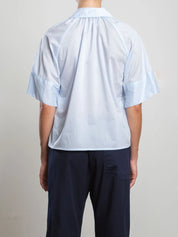 Halle Shirt Spanish Voile - Pale Sky