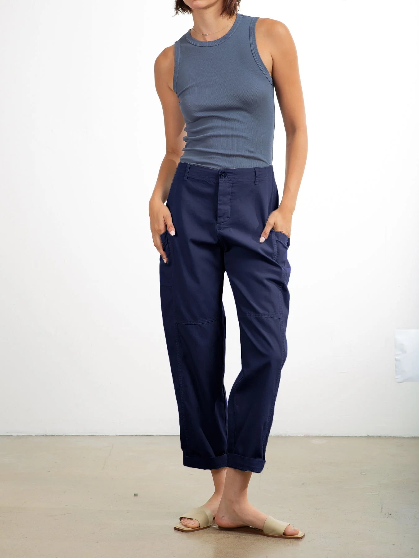 Torrance Pant Canvas - Midnight
