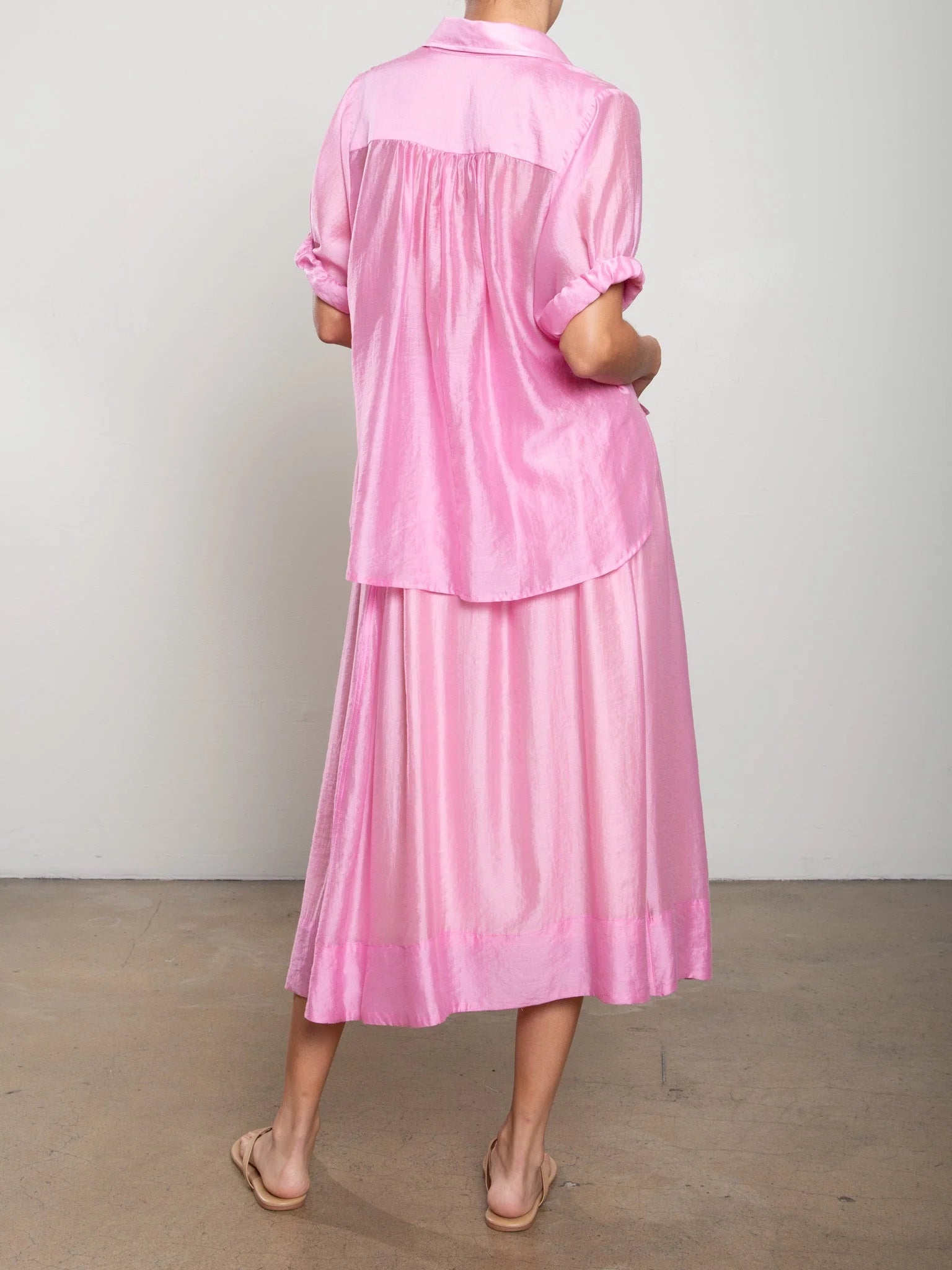 Claudia Skirt Gossamer - Peony