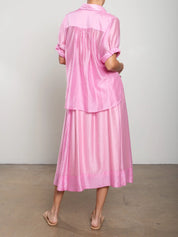 Claudia Skirt Gossamer - Peony
