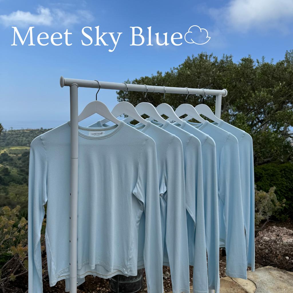 Softest Longsleeve Tee - Sky Blue