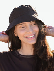 Beach Bucket Hat - Coffee