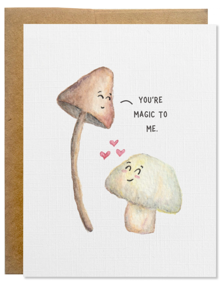 Mushrooms Card