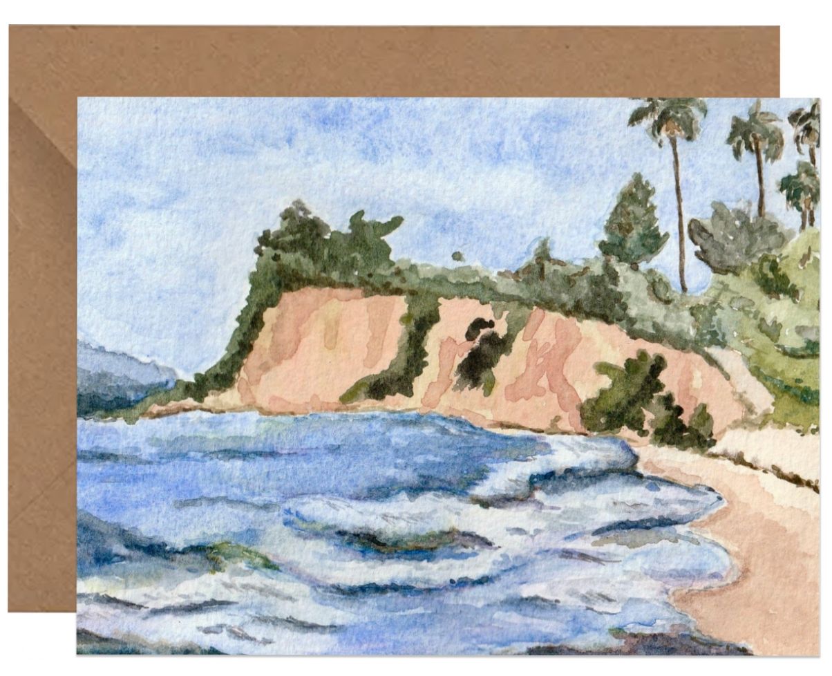 Santa Barbara Beach Card