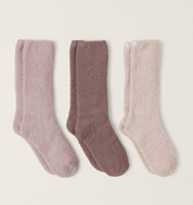 Cozychic 3 Pair Sock Set - Agate Multi