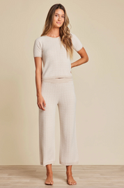 CCUL Pointelle Short Sleeve